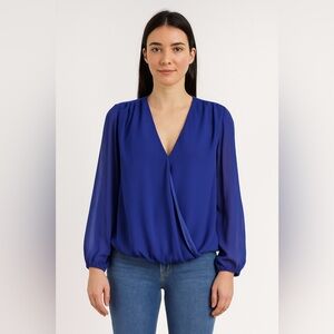 NWT- Banana Republic Elegant Blue Women's Top